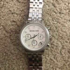 Silver Michael Kors Watch